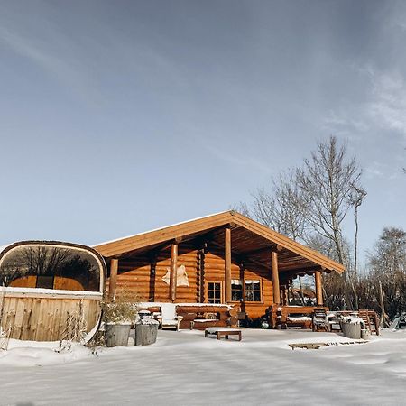 Fjordhygge - Authentic Wood Log Cabin Summerhouse Near Water, Fjord And Forest Jægerspris Exterior foto