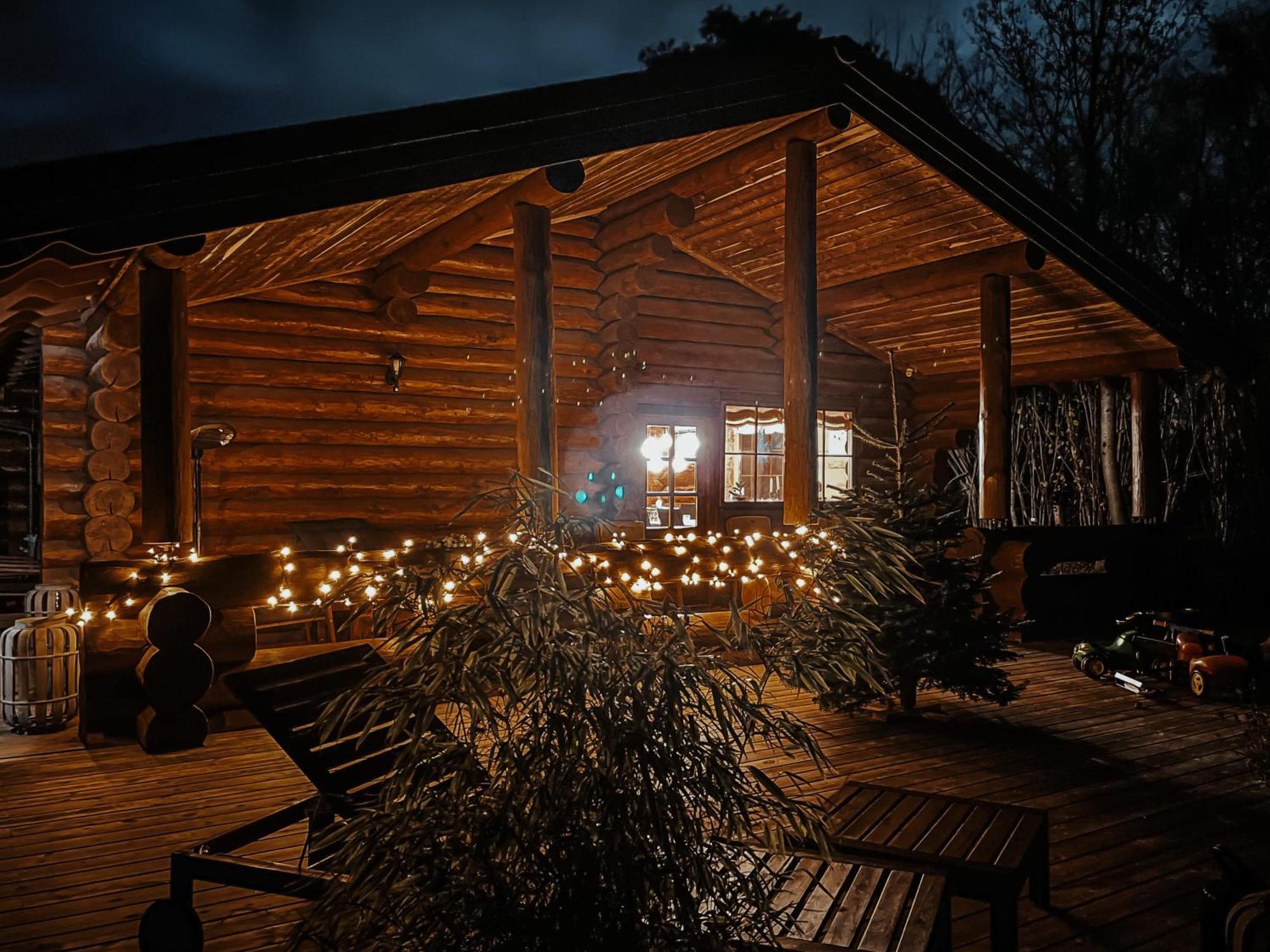 Fjordhygge - Authentic Wood Log Cabin Summerhouse Near Water, Fjord And Forest Jægerspris Exterior foto