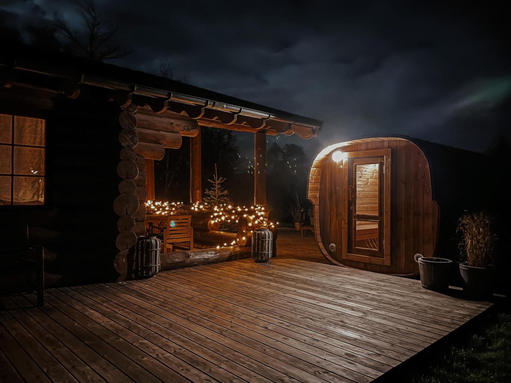 Fjordhygge - Authentic Wood Log Cabin Summerhouse Near Water, Fjord And Forest Jægerspris Exterior foto